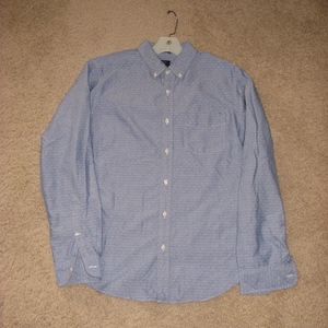 Mens J Crew Med long sleeve shirt